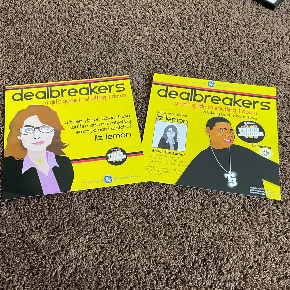 30 Rock Artwork - Dealbreakers LP Album